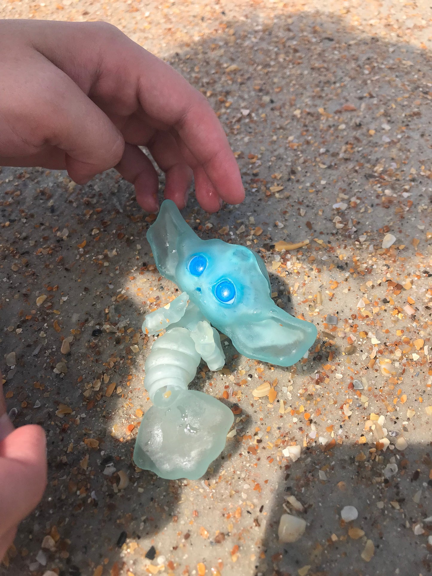 Seaglass: A Micro Mermaid 3D Printed Ball Joint Doll