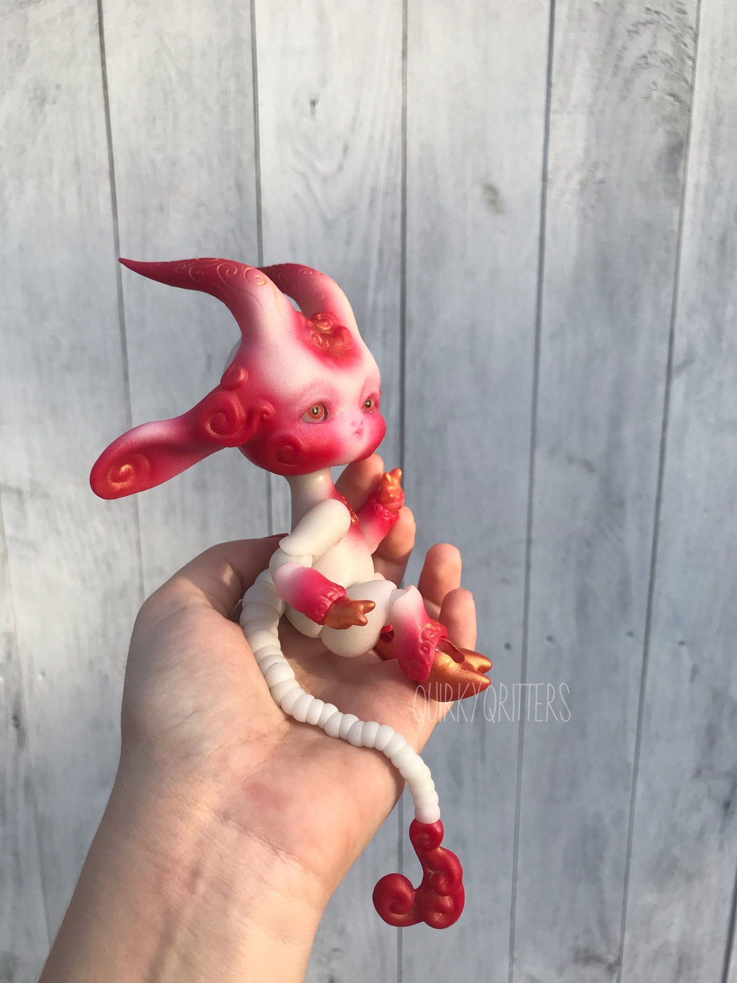 Luck Dragon: A Lucky 3D Resin Printer Ball Joint Doll