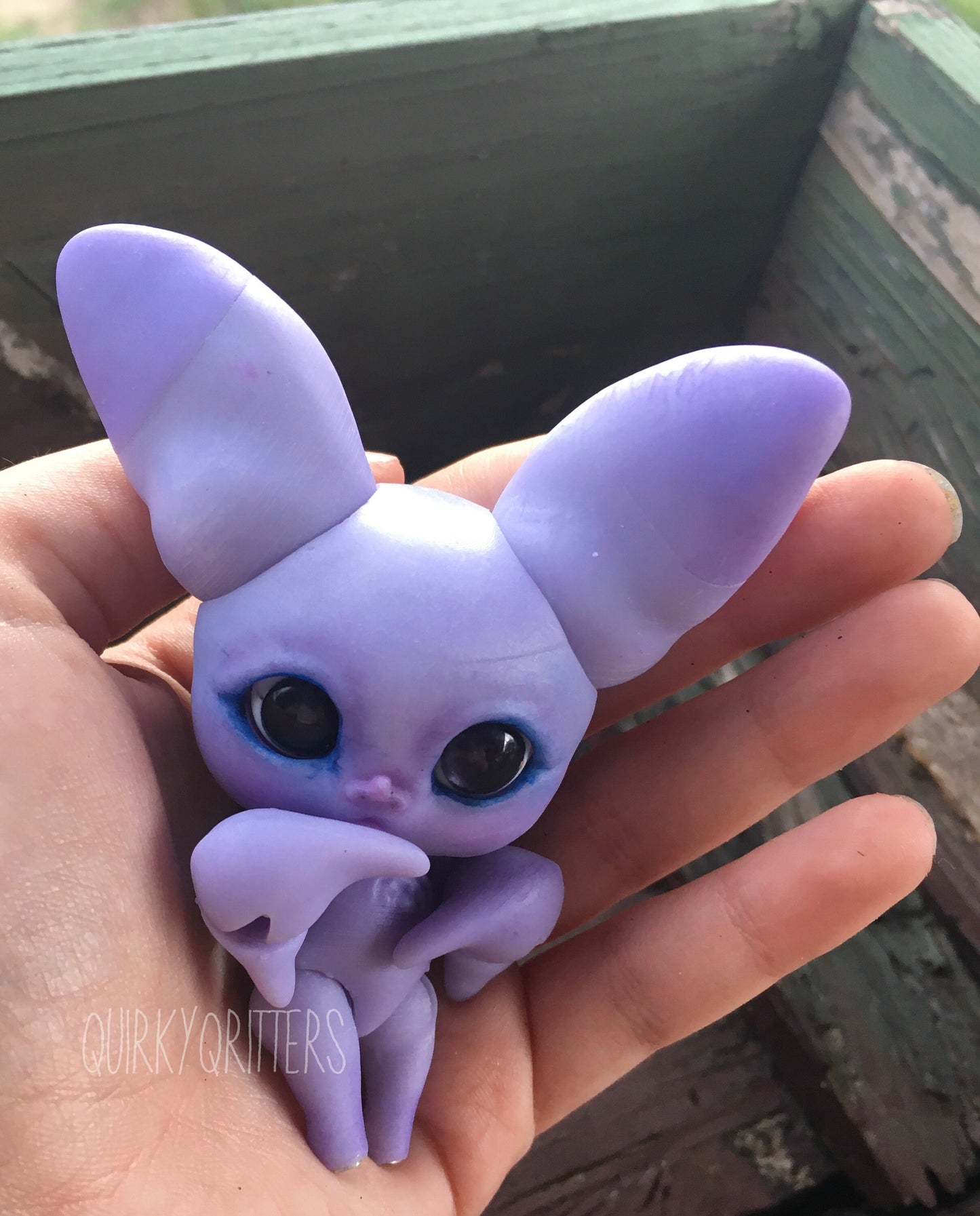 Baby Bat: A 3D Resin Printed Tiny Ball Jointed Doll