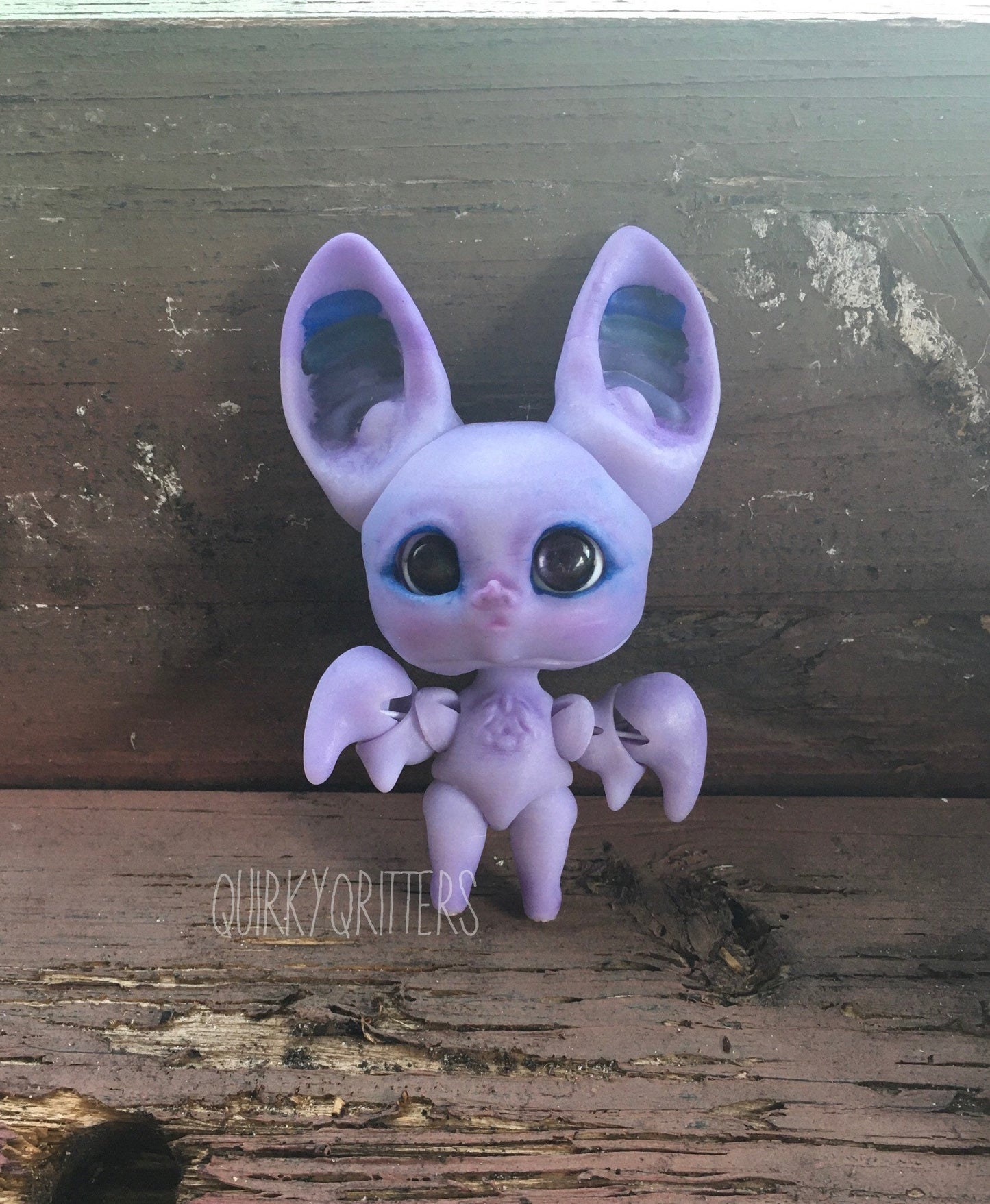 Baby Bat: A 3D Resin Printed Tiny Ball Jointed Doll