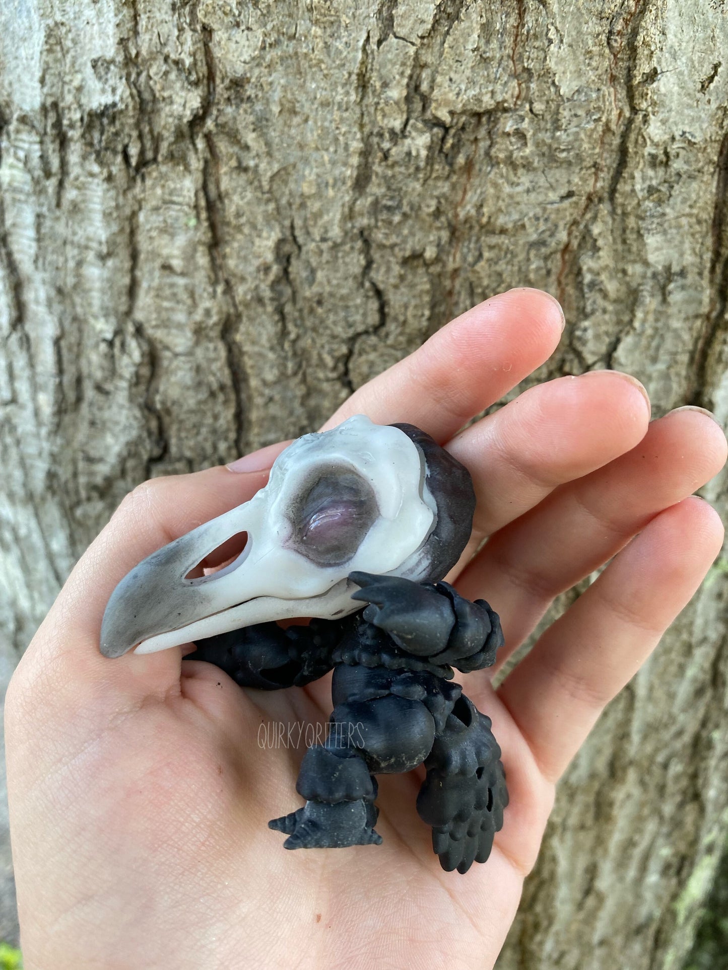 Nevermore: a Corvid Cryptid Ball Jointed Doll