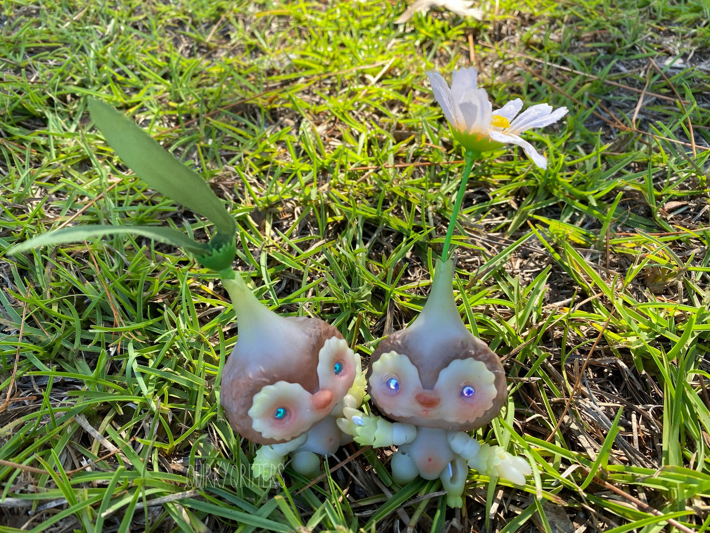 Sloth Sprouting Sprite: A Sloth-like Plant Spirit Micro Ball Joint Doll
