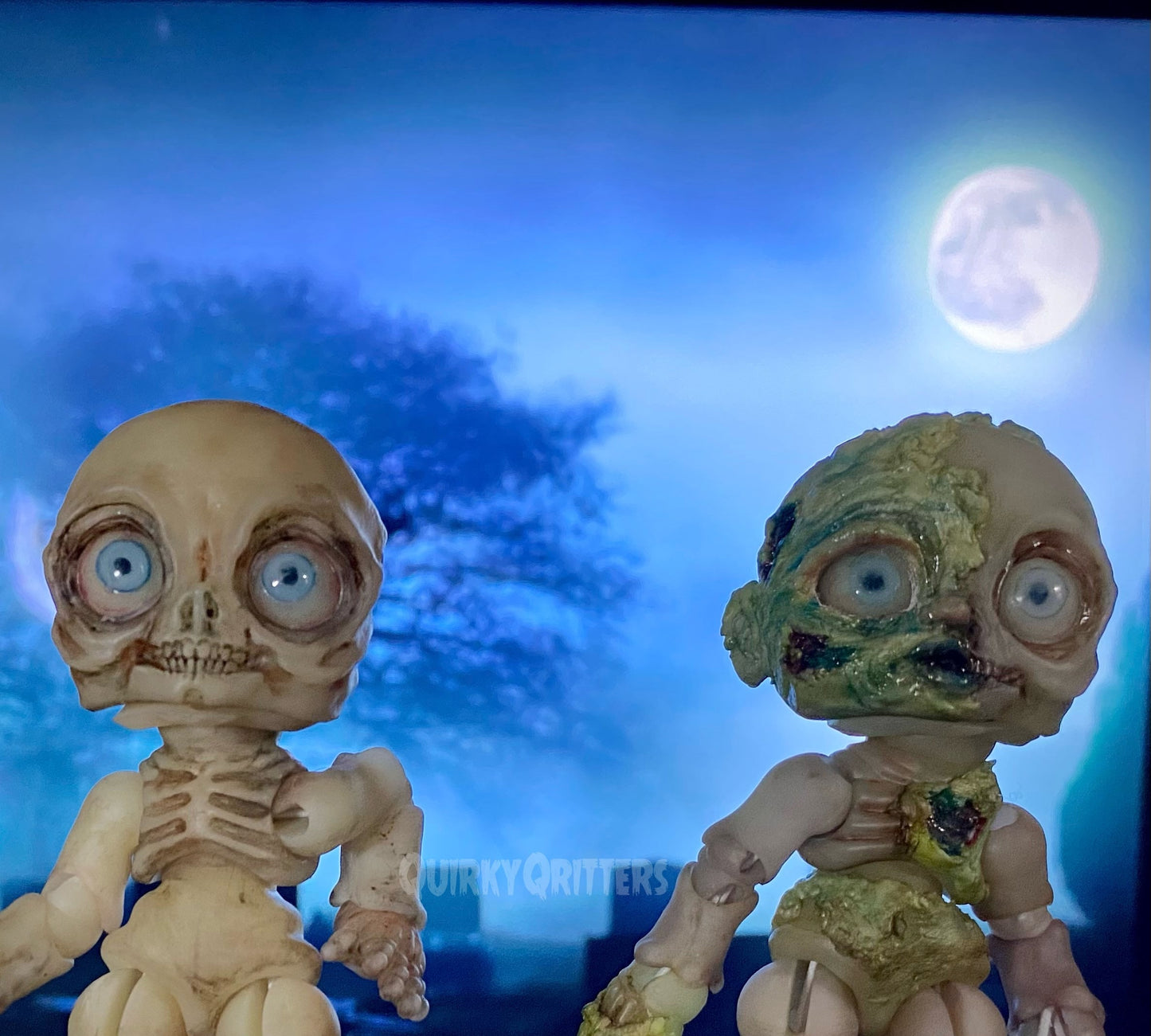 Skully: the Spooky Skeleton, Zombie, UnDead Ball Jointed Doll