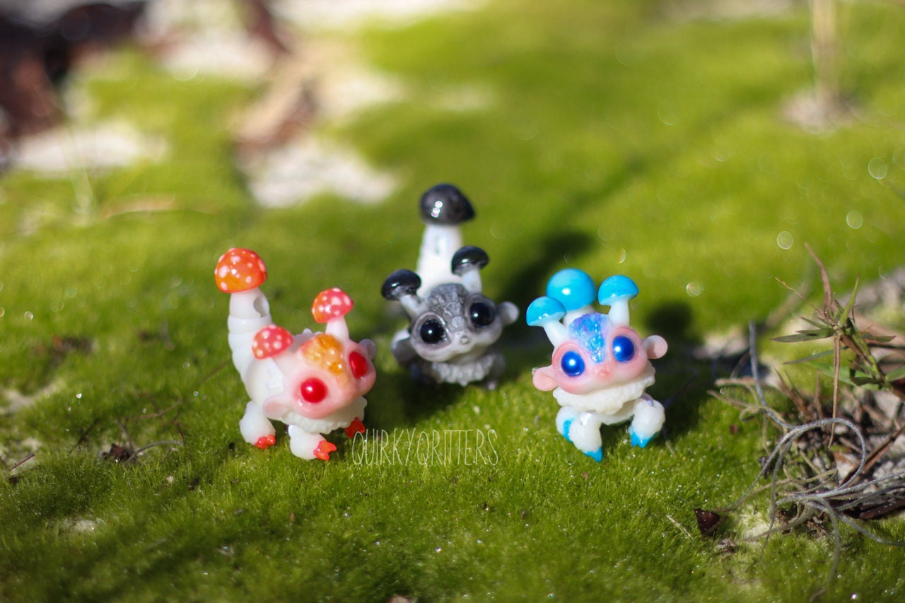 Mushroom Dragon: The Tiny Dragon Mushroom Ball Joint Doll BJD