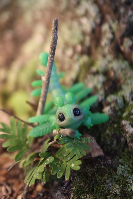Fern Dragon: The Tiny Dragon Fern Ball Joint Doll BJD