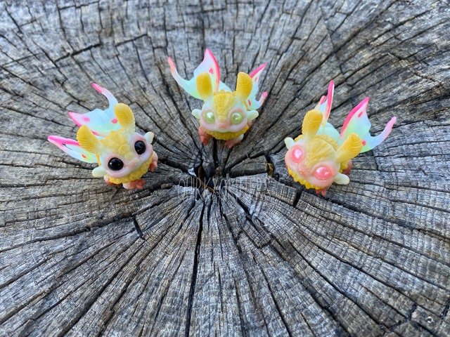 Luna: The Tiny Dragon Lunar Moth Ball Joint Doll