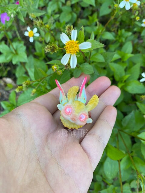Luna: The Tiny Dragon Lunar Moth Ball Joint Doll