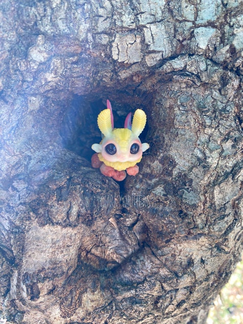 Luna: The Tiny Dragon Lunar Moth Ball Joint Doll