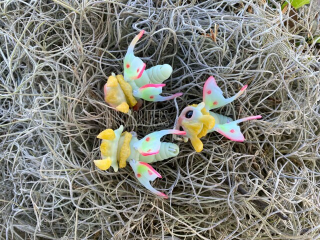 Luna: The Tiny Dragon Lunar Moth Ball Joint Doll