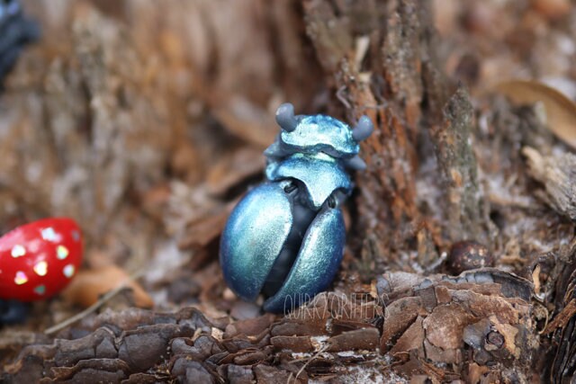 JuneBug: The Tiny Dragon Beetle Ball Joint Doll bjd