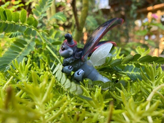 Lampy the Dragon: The Tiny Dragon Firefly Ball Joint Doll BJD