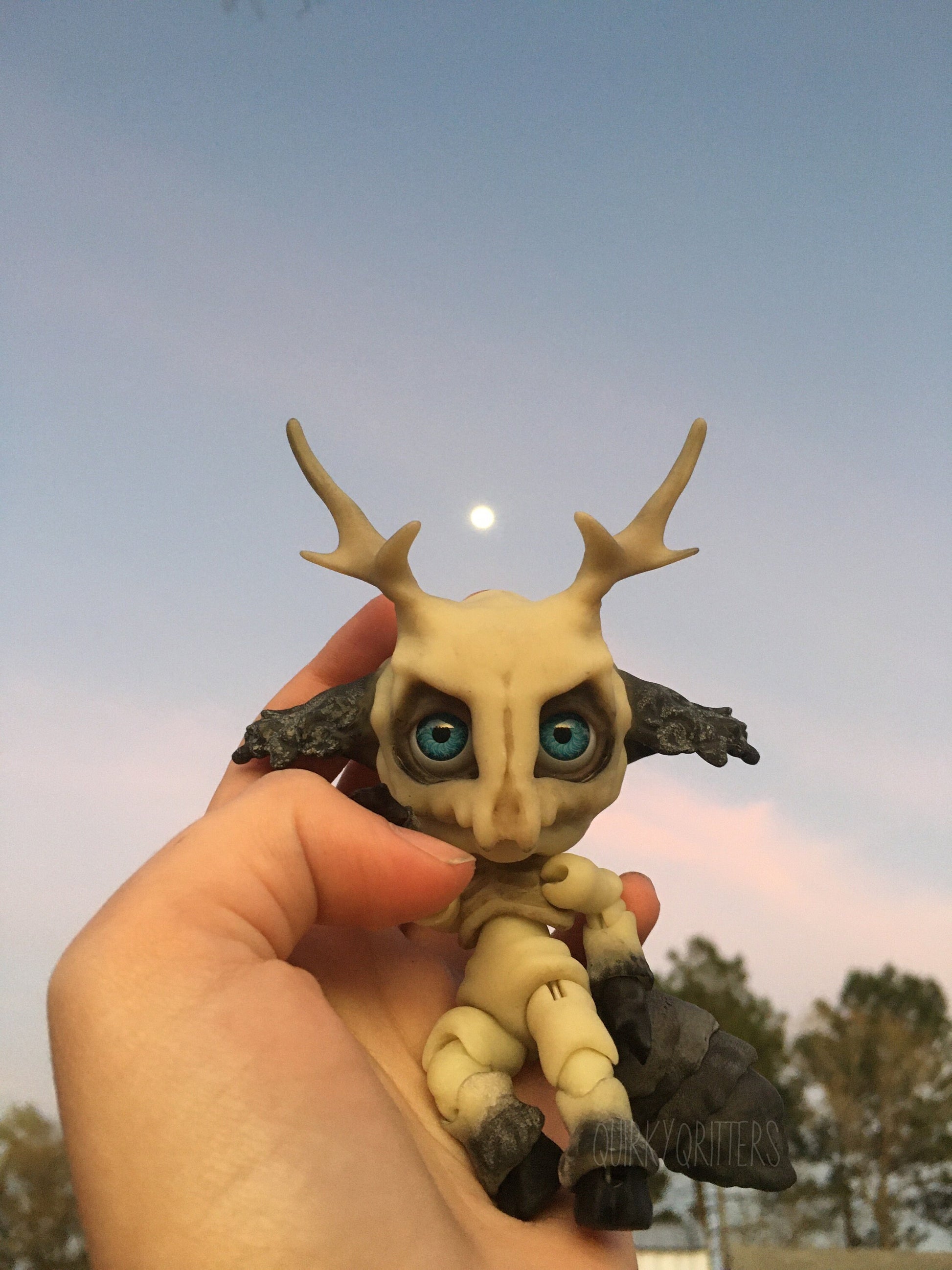 Skullith: A Cute Cryptid Ball Joint Doll