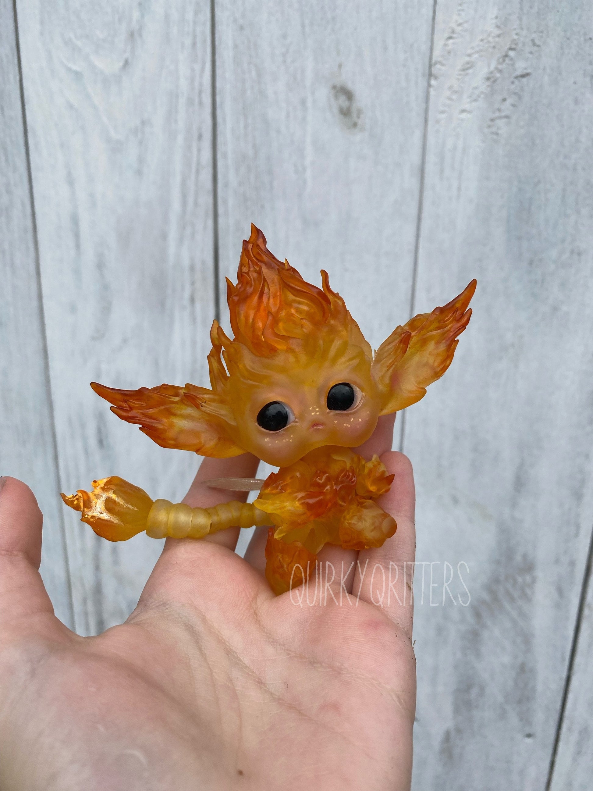 Firefly: The Tiny Resin Printed Little Flame Sprite