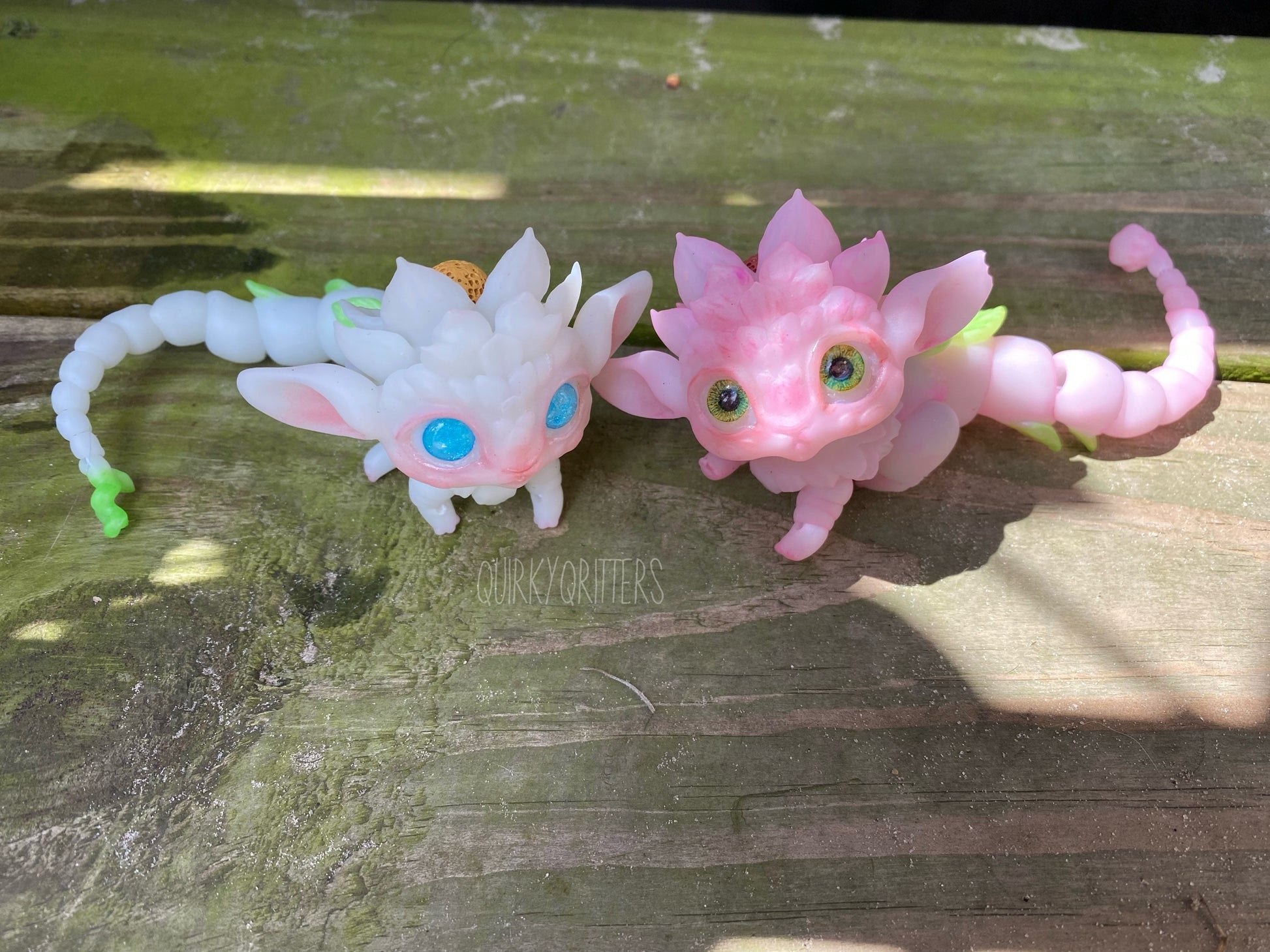 Blossom Dragon: A 3D Printed Ball Jointed Doll