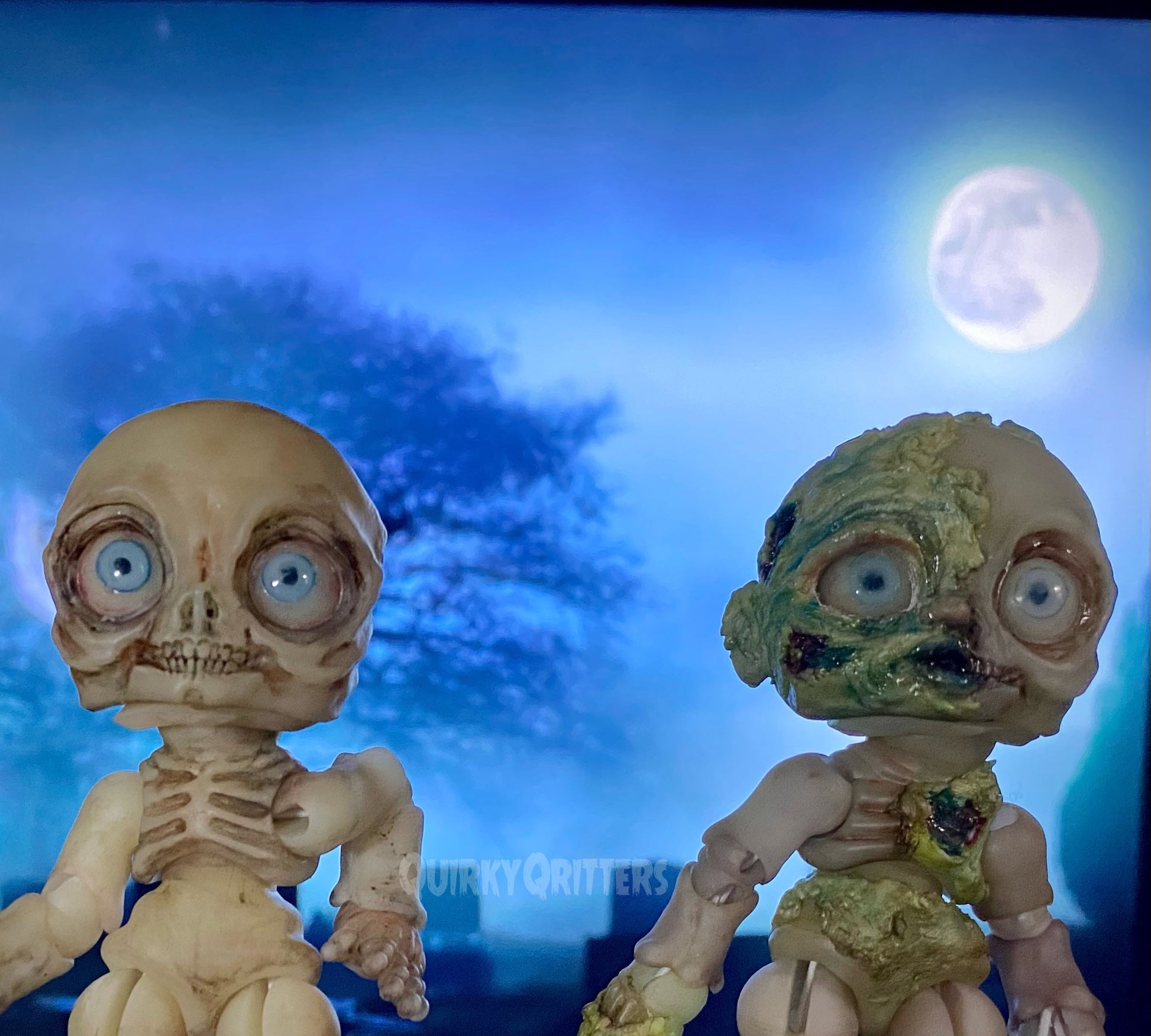 Skully: the Spooky Skeleton, Zombie, UnDead Ball Jointed Doll