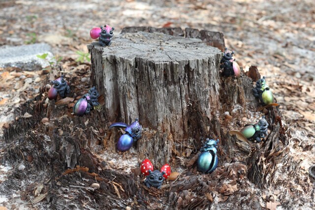 JuneBug: The Tiny Dragon Beetle Ball Joint Doll bjd