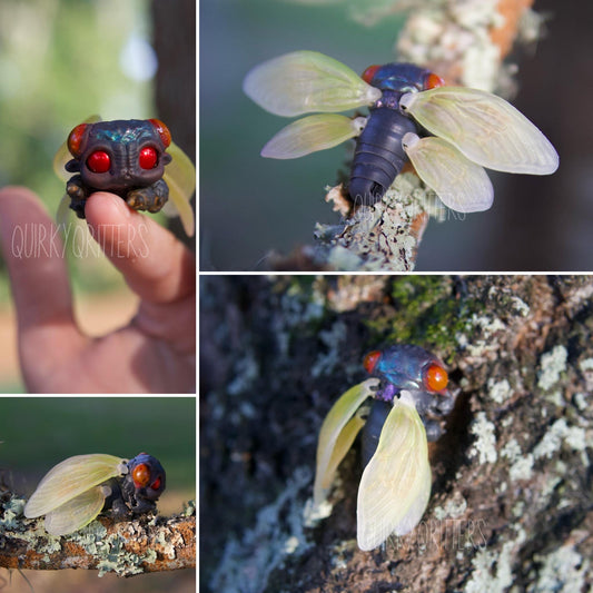 Cicada Dragon: The Tiny Dragon Cicada Ball Joint Doll BJD
