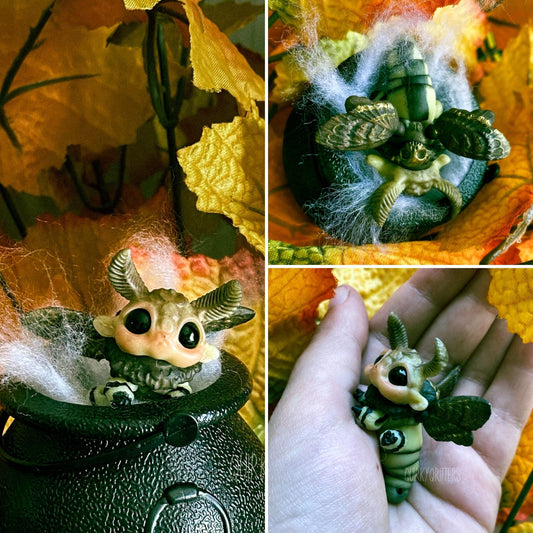 Acherontia: The Tiny Dragon Death’s-Head Hawkmoth Ball Joint Doll