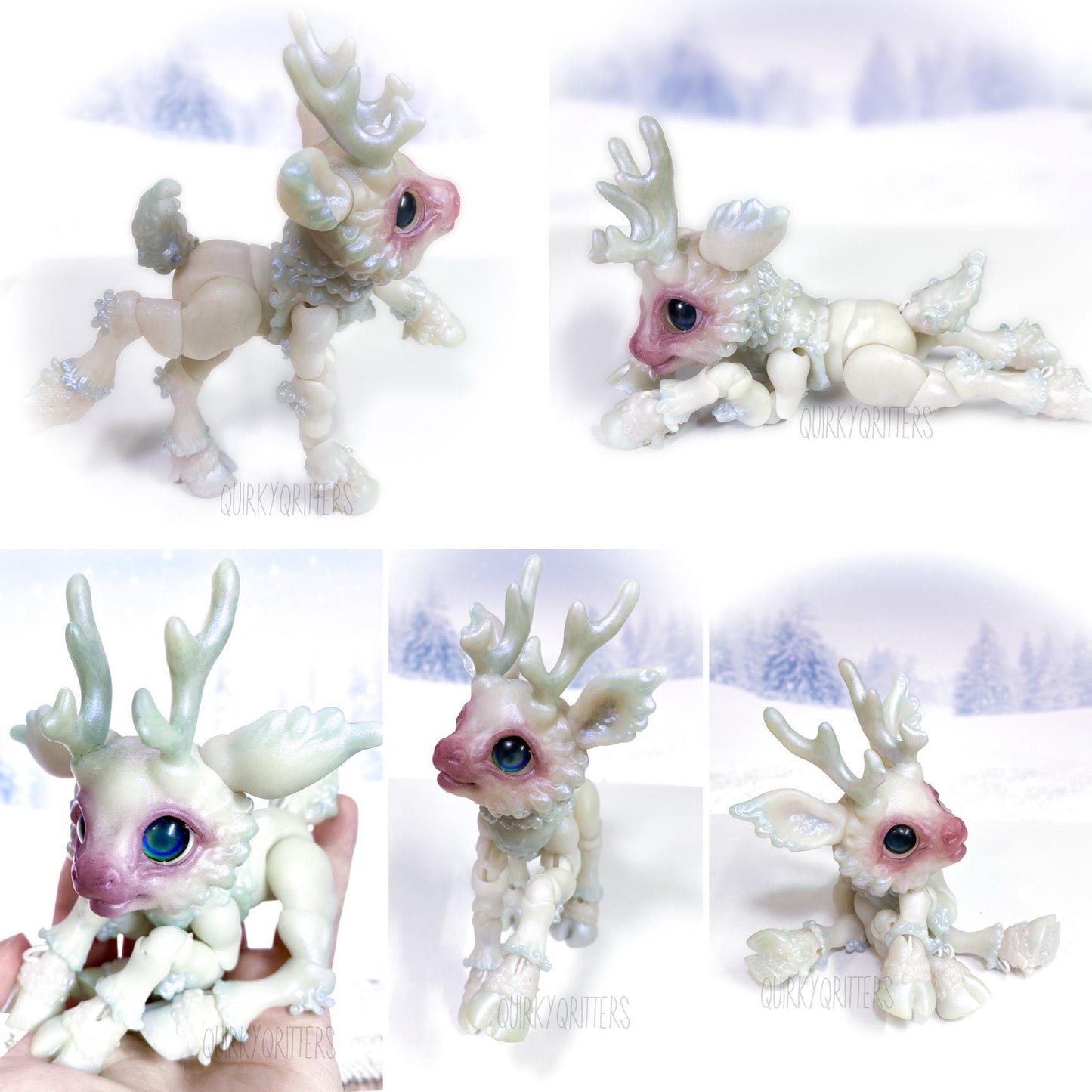 Aurora: The Resin Printed Deer BJD