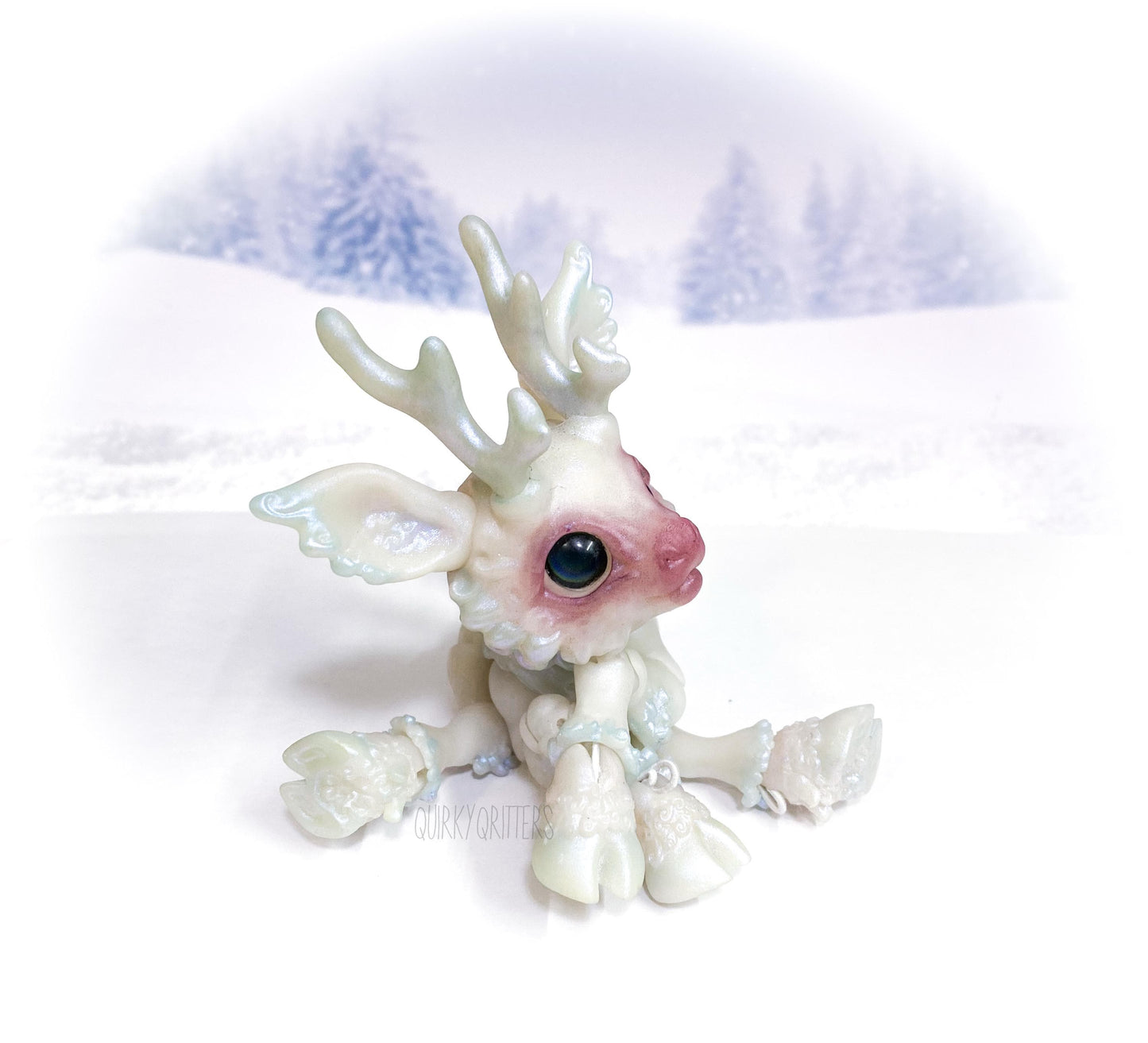 Aurora: The Resin Printed Deer BJD