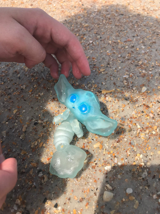 Seaglass: A Micro Mermaid 3D Printed Ball Joint Doll
