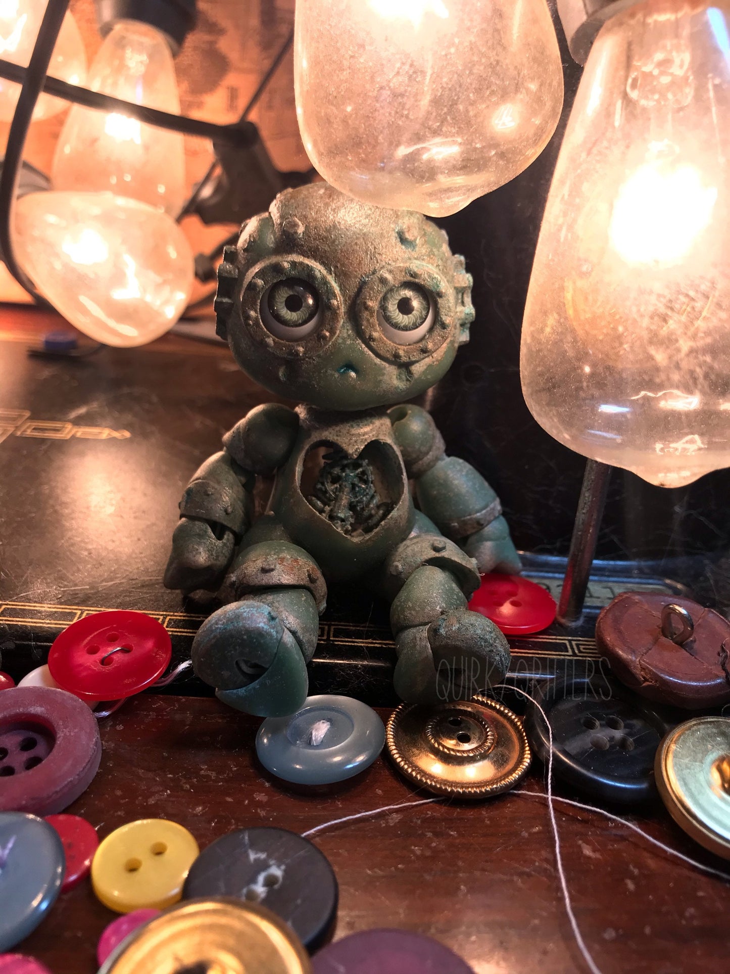 SteamPunks: A Robot 3D Resin Printed BJD