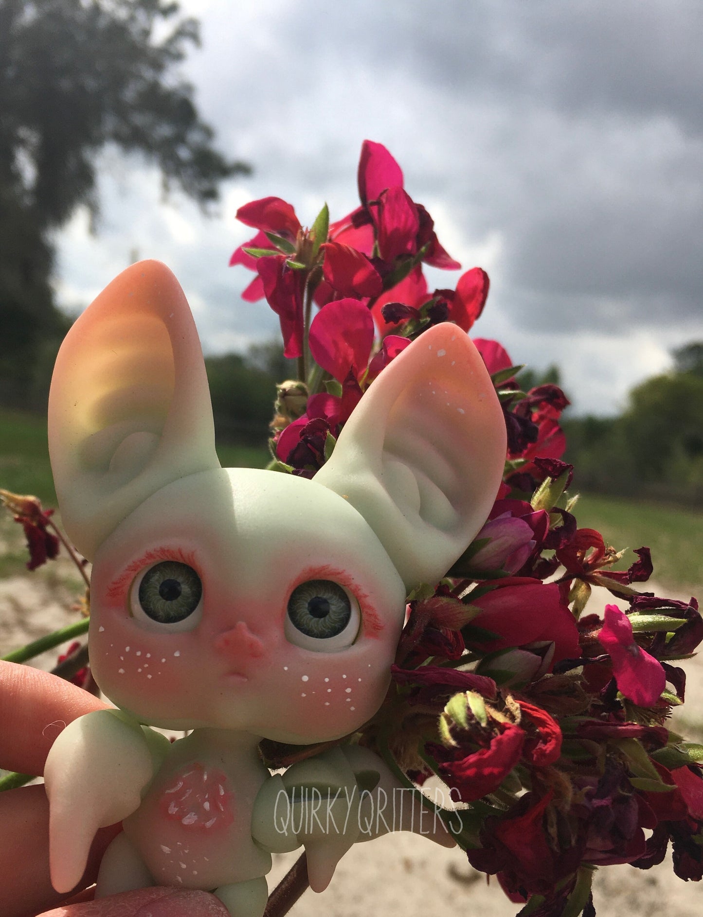 Baby Bat: A 3D Resin Printed Tiny Ball Jointed Doll