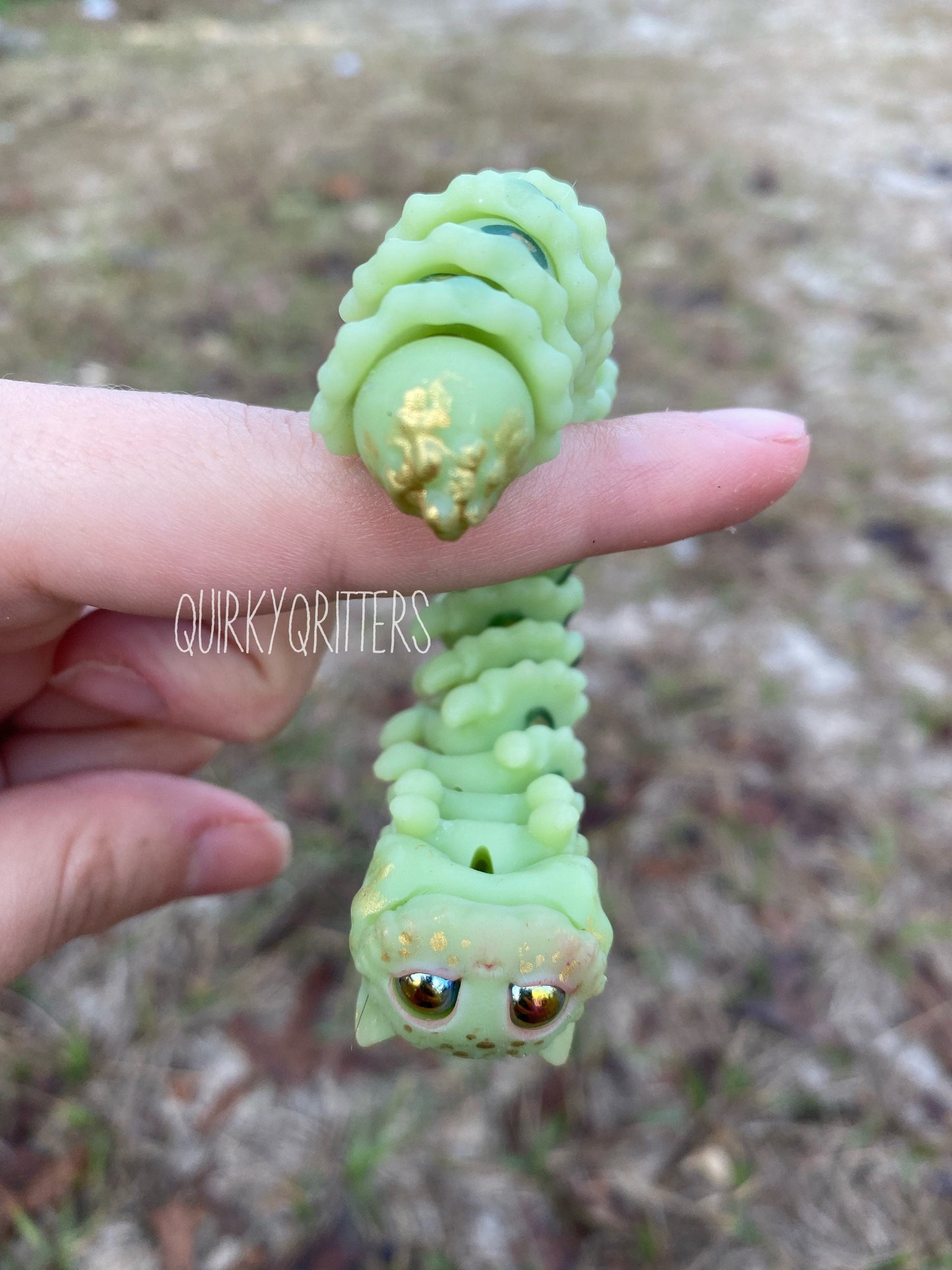 Caterpillar: The 3D Resin Printed Ball Joint Doll