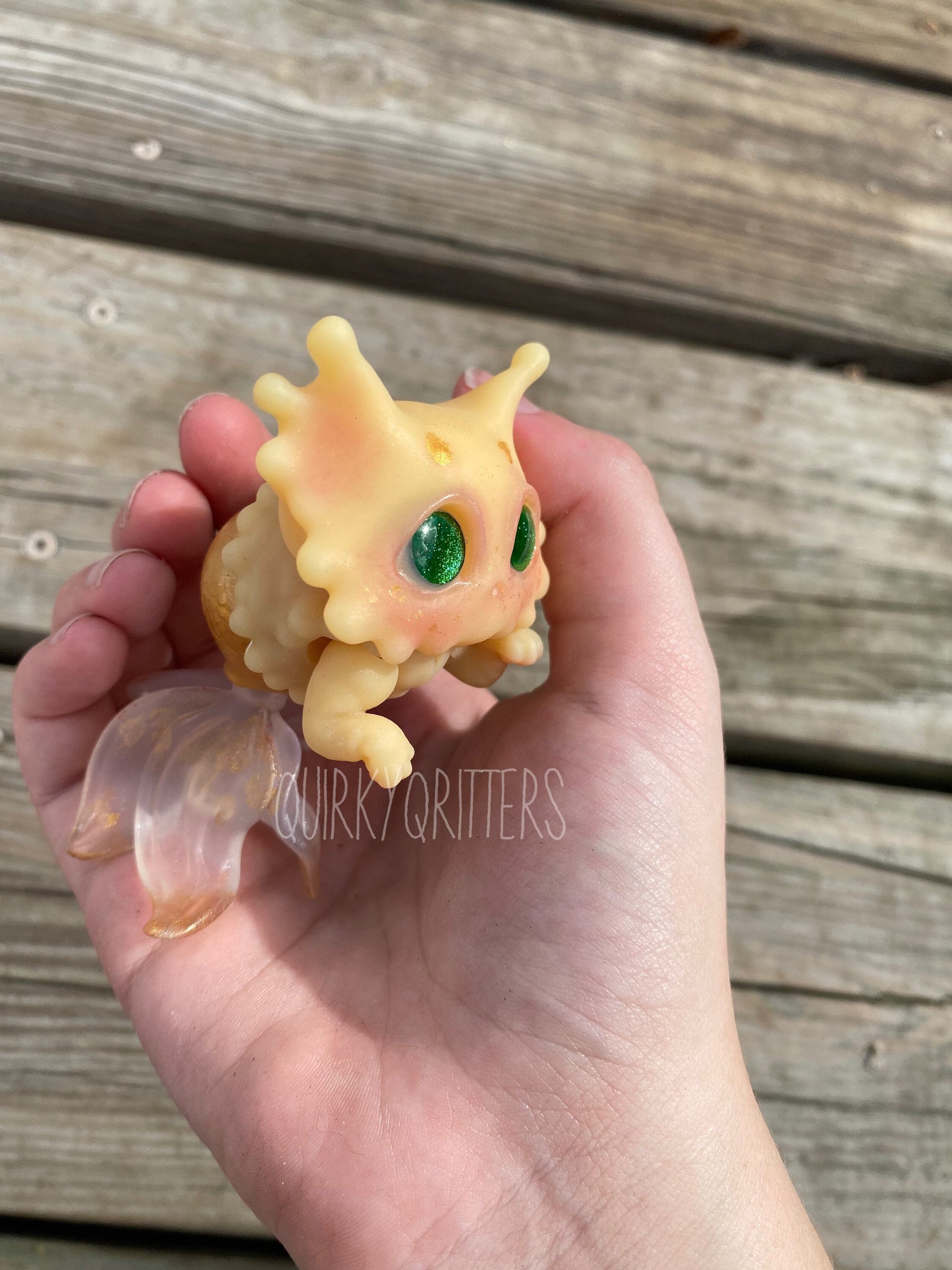 Catfish: A Mini 3D Resin BJD Purrmaid