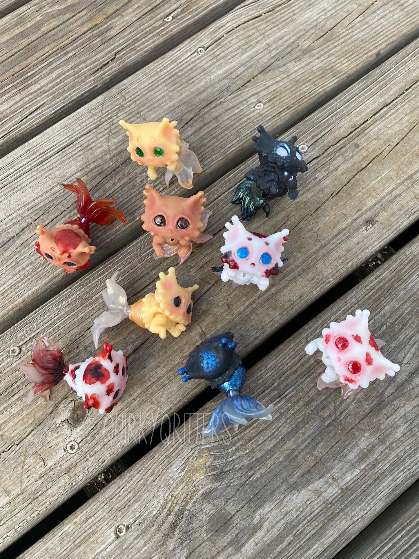 Catfish: A Mini 3D Resin BJD Purrmaid