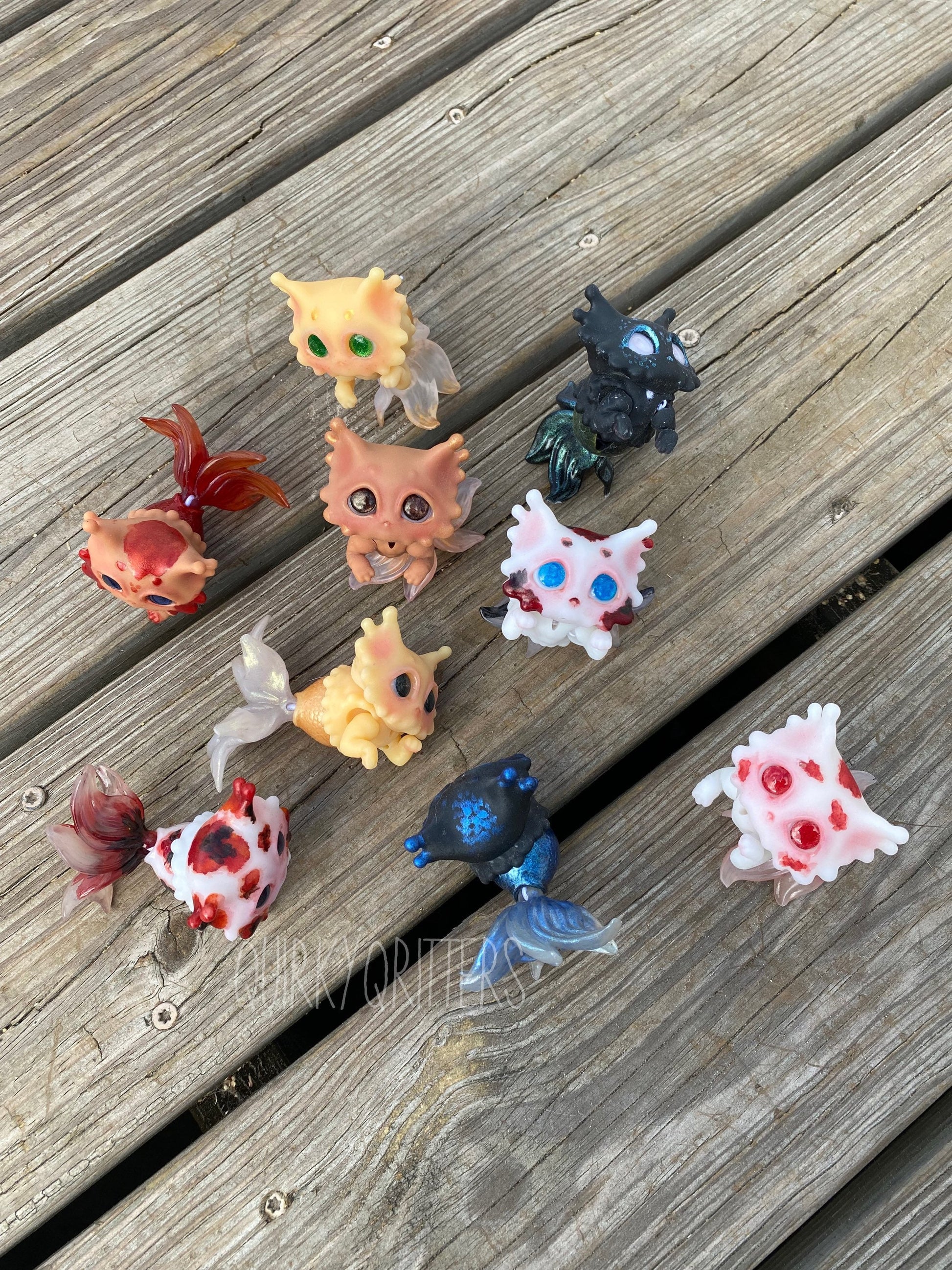 Catfish: A Mini 3D Resin BJD Purrmaid