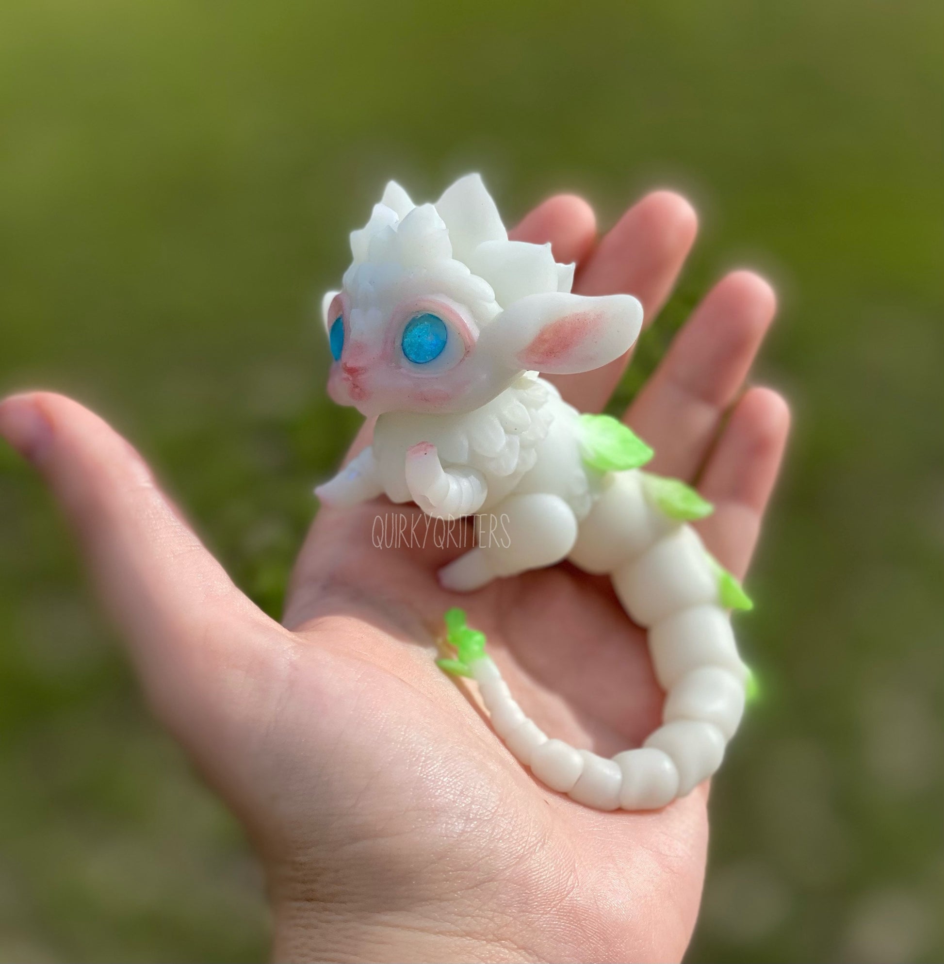 Blossom Dragon: A 3D Printed Ball Jointed Doll