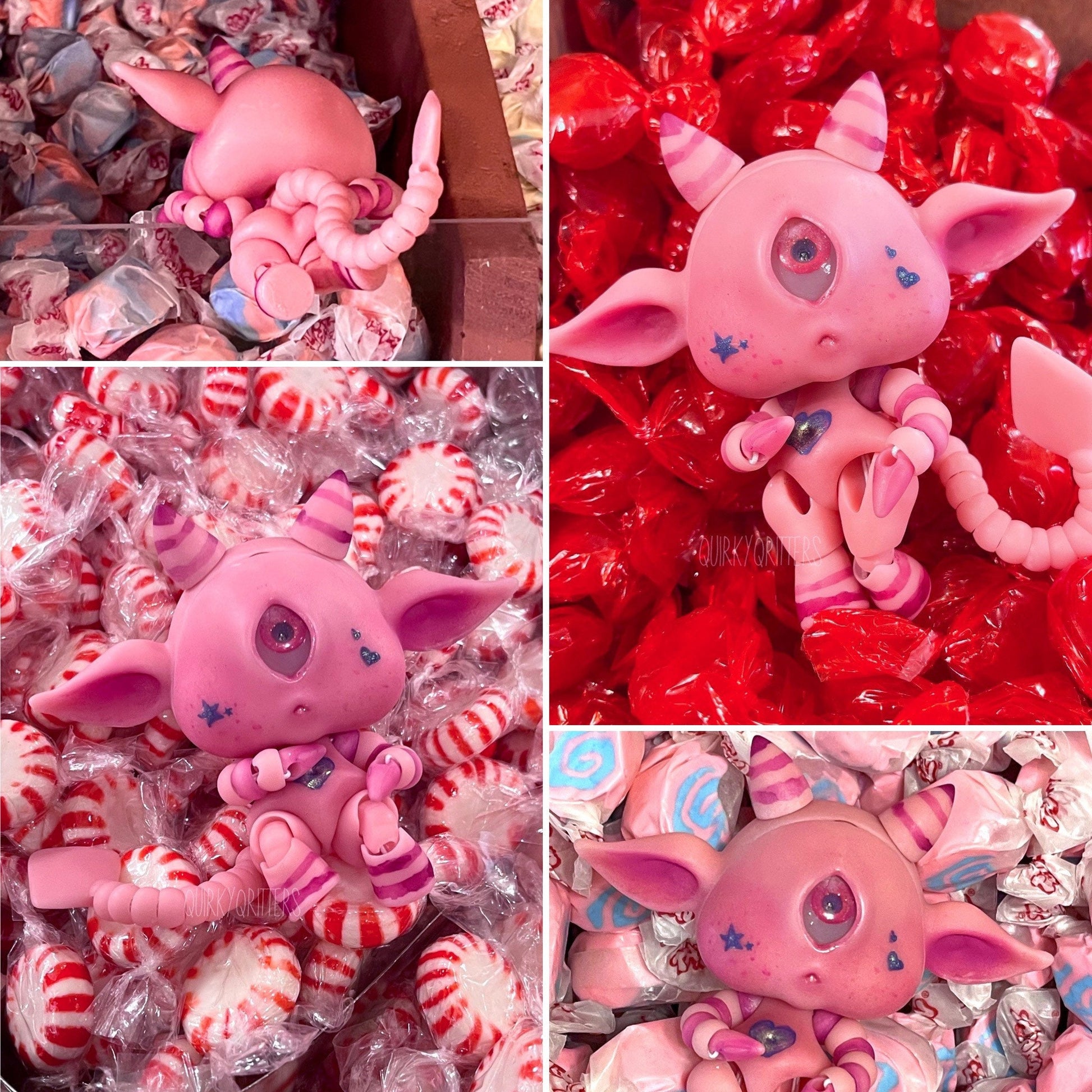 Sugar Imp: The Sweet 3D printed Ball Jointed Doll