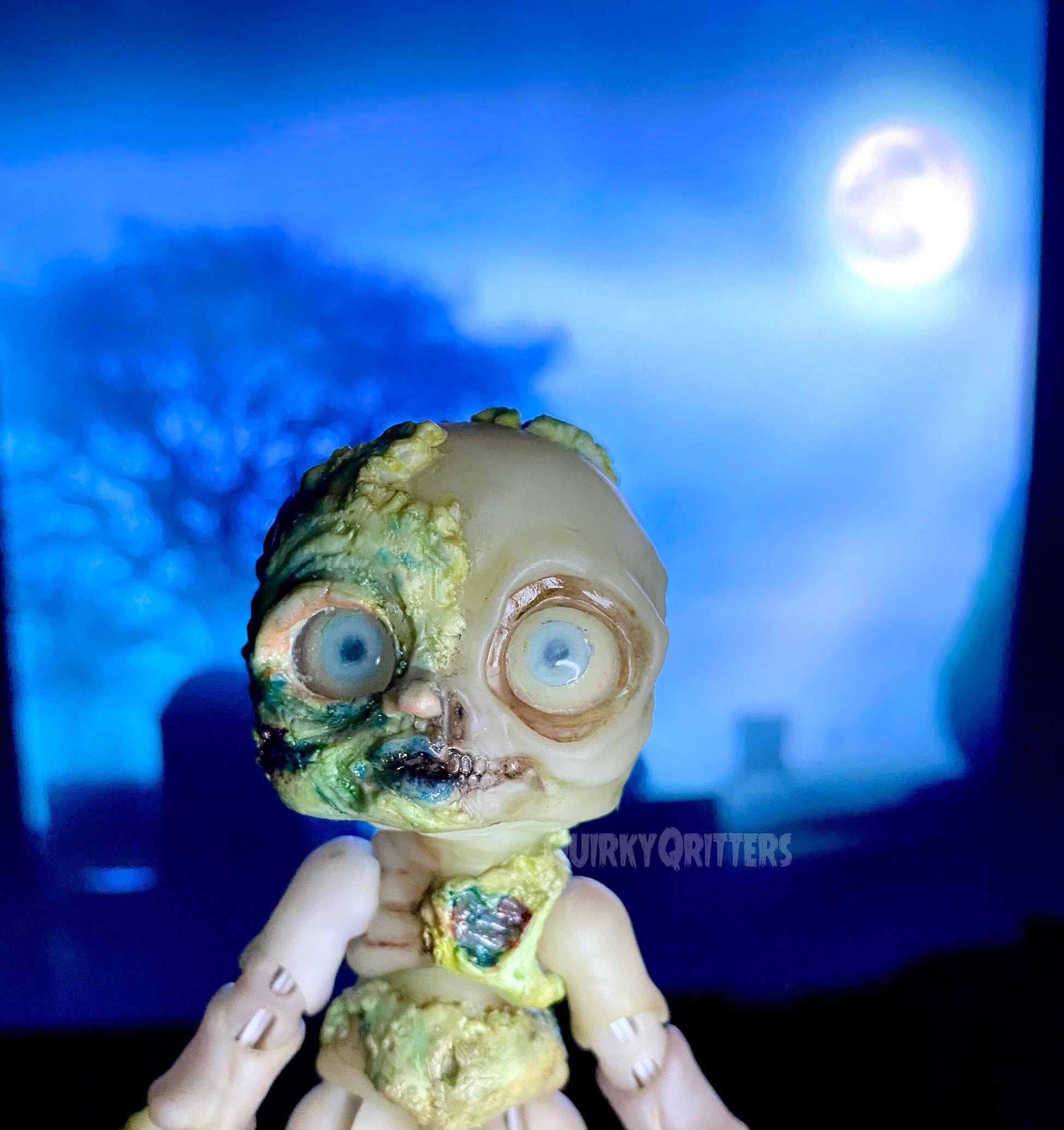 Skully: the Spooky Skeleton, Zombie, UnDead Ball Jointed Doll